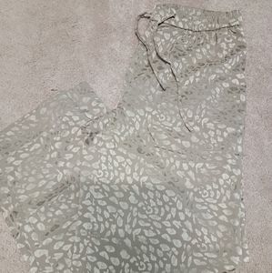 Banana republic wide leg satin pants MP